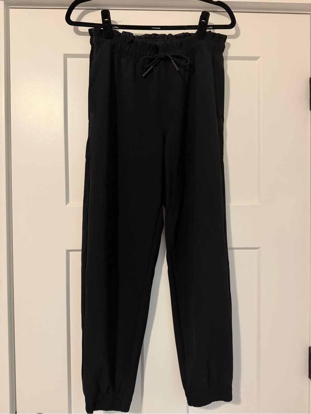 Athleta Black Women's Elastic Waist Jogger Pants